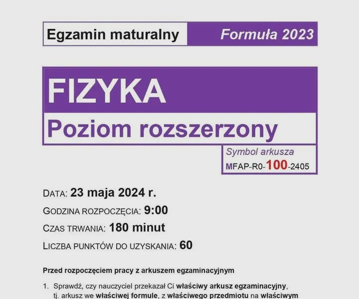 Co warto wiedzieć o maturze z fizyki? Sprawdź, aby uniknąć błędów!