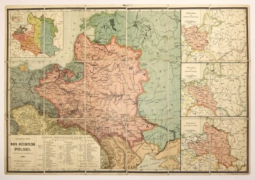 Co zawiera mapa historyczna? Symbole, informacje i znaczenie