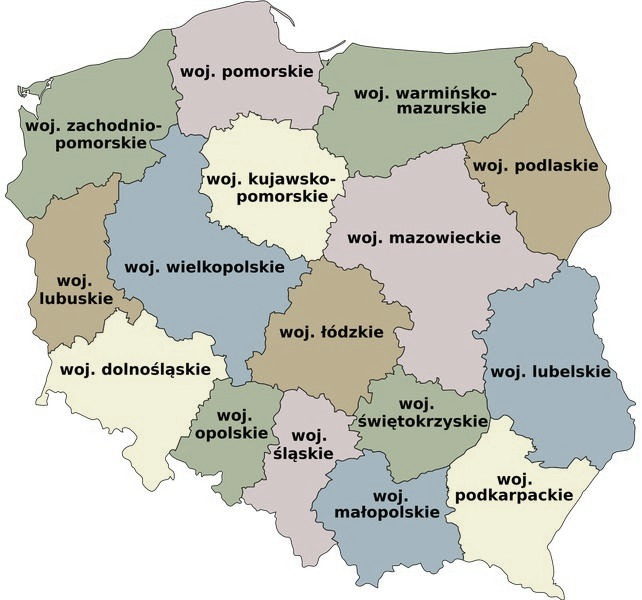 Ile mamy województw w Polsce? Liczba, stolice i podział administracyjny
