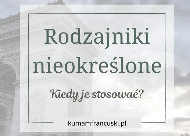 Komunikacja w języku francuskim