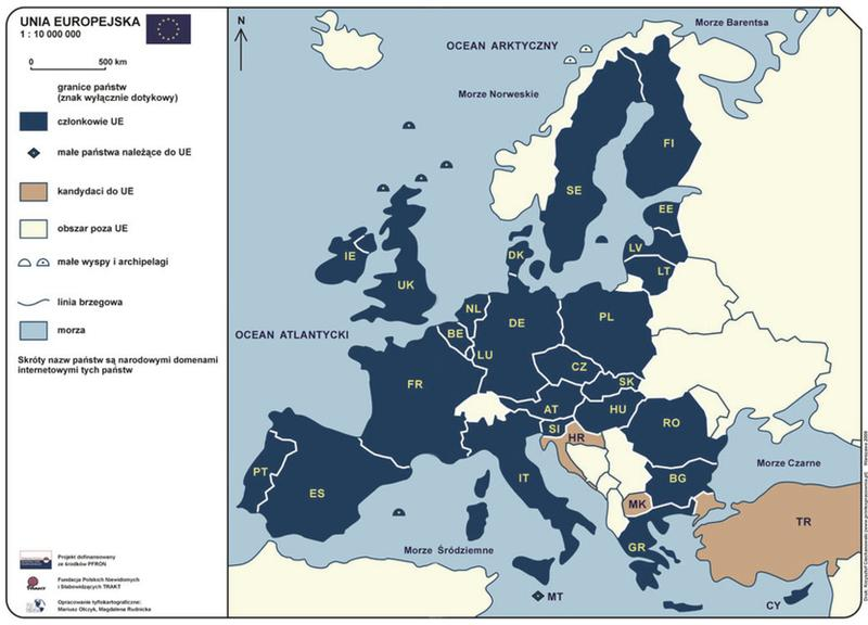 Kraje Unii Europejskiej