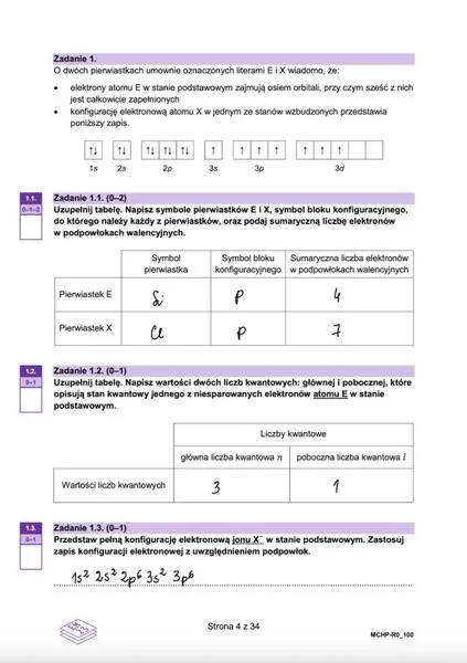 Matura z chemii