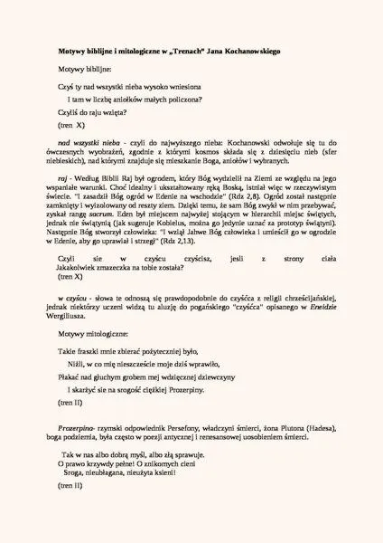 Motywy biblijne w literaturze