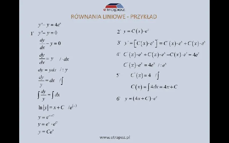 Równania z parametrami