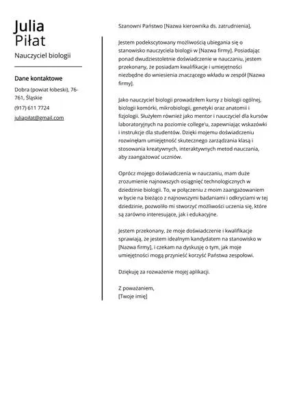Studia i kursy biologiczne