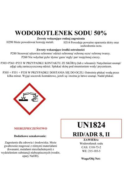 Zastosowanie ługu sodowego