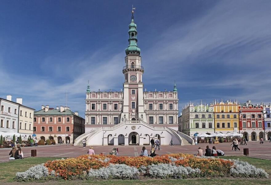 Zwiedzanie Zamościa